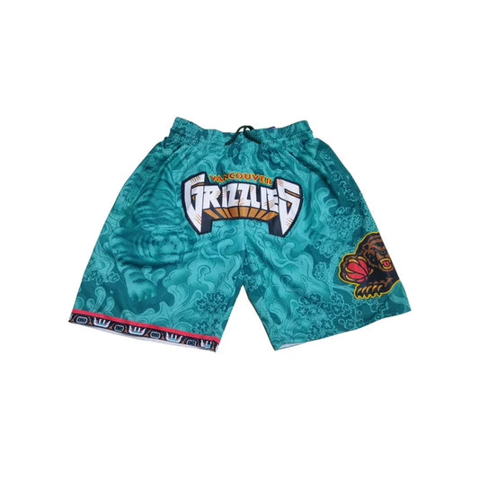 Vancouver Grizzlies Hoopen Neon™ Basketball Shorts